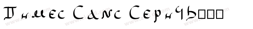Times Sans Serif字体转换